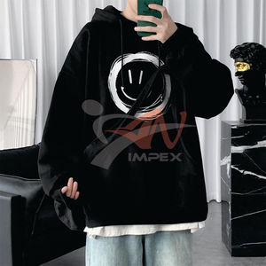 Sudadera con Capucha Personalizada para Hombre, Sudadera de Forro Polar de Alta Calidad con Impresión de Logotipo Digital, Impermeable y Antiarrugas para Invierno - Product Image 3