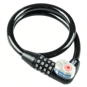 BURG-WCHTER ตัวล็อคจักรยานแบบล้อคู่ ความยาว 65 ซม. ลูกกลิ้ง 4 ตัว เส้นผ่านศูนย์กลางเชือก 12 มม. - Product Image 3