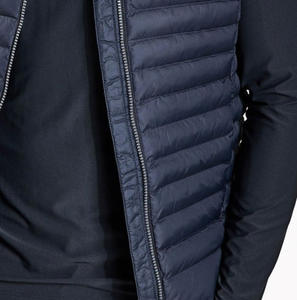Gilet matelassé léger pour homme, veste sans manches, gilet rembourré, hiver, extérieur, chaud, mode décontractée, vêtements de travail, coupe-vent, coton - Product Image 2