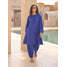 Robe Kurta en coton Gia - Longueur genou ou longueur ras du sol - Couleur unie - Vêtement décontracté tendance pour femmes - Product Image 1