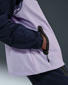 Veste coupe-vent imprimée légère respirante pour unisexe avec fermeture éclair et capuche Logo personnalisé en cours d'exécution - Product Image 4