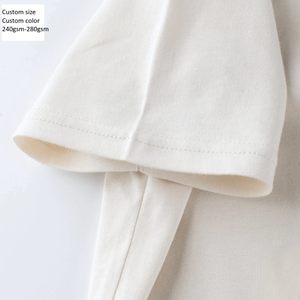 T-shirt floral grande taille pour femme, coupe ample, longueur courte, brodé, surdimensionné, respirant, en tissu gaufré, personnalisable (ODM/OEM) - Product Image 5