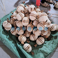 Boîte Cadeau Artisanale Unique en Rotin Naturel pour Bonbons, Idéale pour Gergean, Friandises du Ramadan, Cadeaux de Fête de l'Aïd et Rangement Décoratif – Prix Abordable