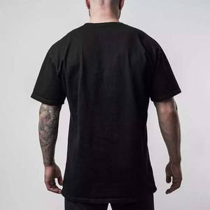 100% Cotton Men T Shirts Short Sleeve Summer Wear Casual <b>Blank</b> Crewneck Solid Color Men's Clothing Oversized Men's T Shirts - Product Image 4