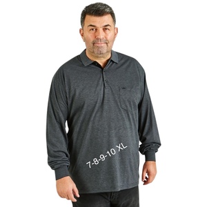 T-shirt à manches longues rayé pour homme, fabriqué en tissu doux et confortable, grande taille 7 8 9 10 XL 30/1, vêtements décontractés pour homme - Product Image 4
