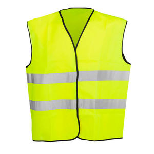 OEM Security High Visibility Reflective Vest Front Zipper Handler Multifunctional Safety Hi Viz - Product Image 1