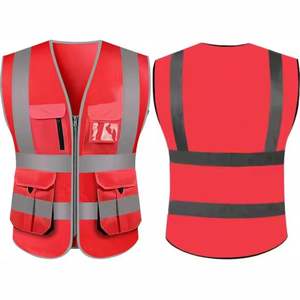 Chaleco de Trabajo de Construcción al por Mayor OEM para Hombre, Chaleco Resistente para Trabajo al Aire Libre - Product Image 4