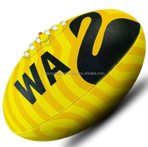 Mini ballons AFL de qualité supérieure, mini ballons de foot expertement fabriqués, ballons de football selon les règles australiennes, haute durabilité - Ballon AFL 100% personnalisé avec votre marque - Product Image 2