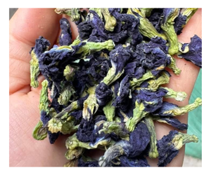Flor de Clitoria Ternatea Seca Premium con Amplia Gama de Flores Comestibles, Ingrediente Natural para Bebidas de Té y Uso Culinario - Product Image 1