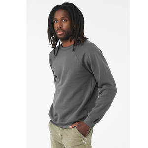 Bella + toile 3901 unisexe éponge polaire Raglan sweat confortable impression personnalisée à capuche pour l'hiver avec marque privée - Product Image 6