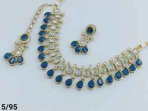 Moda último diseño de Gargantilla tradicional chapado en oro collar conjunto de joyas para mujeres - Product Image 2