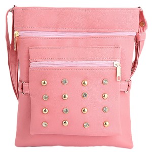กระเป๋าสะพายไหล่ผู้หญิง (7555) - สีพีช - Product Image 3