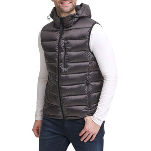 Venta al por mayor sin mangas de los hombres Bodywarmer chaquetas con aislamiento térmico chaleco al aire libre por encargo de los hombres ligeros Gillet - Product Image 4
