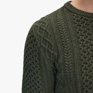 Chandails à col roulé 100% coton style vintage pour hommes respirants chauds anti-boulochage séchage rapide décontracté hiver printemps nouveauté - Product Image 3