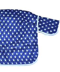 Recién llegado, Alfombra de caballo de verano de malla con mosca con forro de nailon azul desmontable, relleno de lana, ligero, precios bajos, exportadores indios - Product Image 5