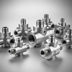 Usine de fabrication CNC personnalisée Pièces métalliques en acier inoxydable Usinage Coupe et soudage pour les industries aérospatiales automobiles - Product Image 6