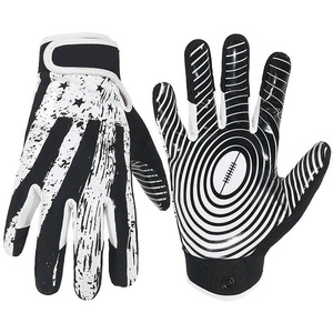 Gants de sport collants de haute qualité sur mesure pour le football américain et le rugby avec service OEM - Product Image 2