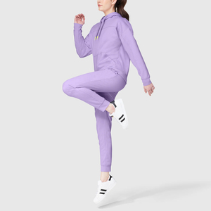 Sudaderas con capucha y pantalones de chándal con logotipo personalizado, conjunto de chándal para mujer, chándal de 2 piezas, conjunto de pantalones de chándal y Sudadera con capucha, sudaderas con capucha para mujer - Product Image 3