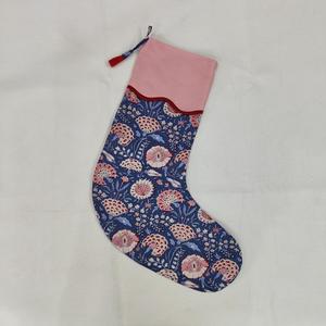 ถุงน่องผ้าฝ้ายทำด้วยมือทรงซานตาคลอสอินเดียถุงน่องสไตล์วินเทจ - Product Image 3