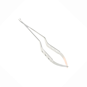 Yasargil Micro Ciseaux En Acier Inoxydable Lames Coudées Pointe Courbée Outil Chirurgical Clinique De Haute Qualité - Product Image 2