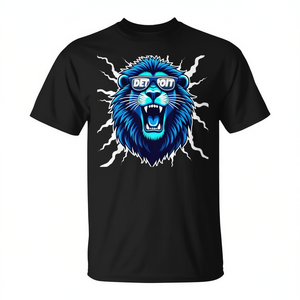 Camiseta Promocional Lightning de Fútbol Americano Lions para Hombre y Mujer - Product Image 2