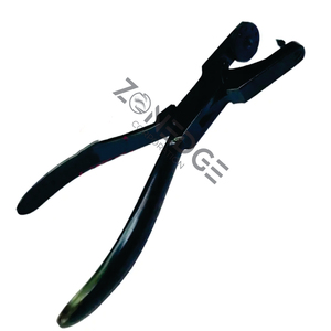 Instrumentos de cirugía de implantes reutilizables dentales de calidad superior, pinzas de punzón de presa de goma recubiertas de cerámica negra - Product Image 4