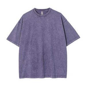 เสื้อยืดผู้ชายผ้าฝ้าย100% ซักแบบวินเทจเสื้อยืดโอเวอร์ไซส์พิมพ์ลาย - Product Image 3