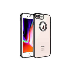 Netzy Safa Omega Soft Silicone Case for iPhone 8 Plus UV Printed Logo Cutout Design Camera Protection Compatible 12Promax A53 - Product Image 1