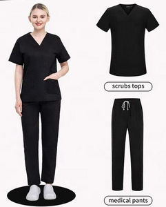 Uniformes clínicos de manga corta para mujer, trajes médicos, farmacia, mascotas, Hospital, médico, enfermera, ropa de trabajo, disfraz de odontología - Product Image 3