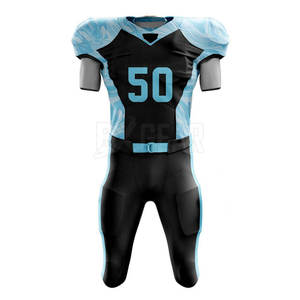 ชุดฟุตบอลอเมริกันประสิทธิภาพสูงออกแบบมาเพื่อการป้องกันและความสบายสูงสุดทำจากผ้าระบายอากาศได้ดีสำหรับใช้งานในเกม - Product Image 1