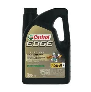 Castrol EDGE oli Motor sintetik penuh canggih 5w-30k, 5 perempat