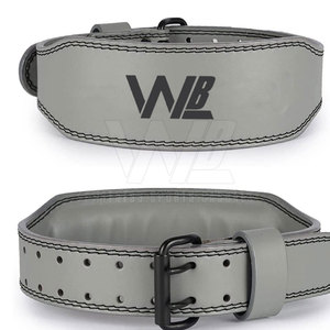 High Quality Cowhide Non-Slip Eco-Friendly Heavy Duty Fitness Weightlifting Belt <b>Back</b> <b>Support</b> Training Belt for Men Women - Product Image 6