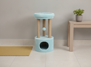 หอคอยแมวแอตแลนตา บลู สกาย แคท ทาวเวอร์ พร้อมของเล่นแสนสนุก - Product Image 2