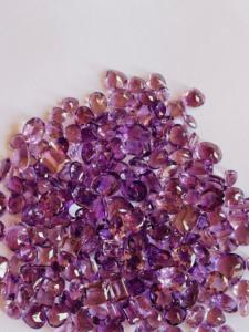 Mezcla de amatista natural Corte de origen de Brasil Calidad AAA con excelente brillo Piedras brillantes de alta claridad Piedras preciosas sueltas a precio barato - Product Image 5