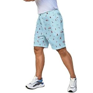 High Quality Luxury Men's Golf Shorts Quick Dry and Custom Logo Stylish Solid Pattern and High Performance OEM Service - Product Image 3