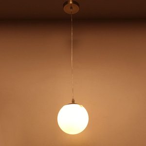 Lampe décorative ronde moderne en verre avec abat-jour perlé et base taille personnalisée pour les fournitures de décoration de mariage de Noël - Product Image 2