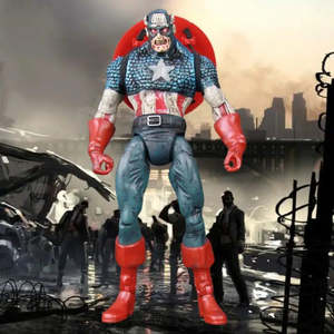 New PVC <b>Action</b> <b>Figure</b> Set Zombie for Captain America Marvel Character ODM Resin Model Toy for Military Promotion Condition New - Product Image 2