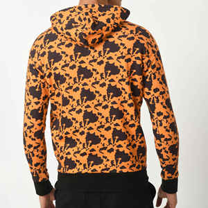 Sweat-shirts à capuche zippés pour hommes de haute qualité, meilleur design, 100% coton, impression gonflée d'automne, lavable, surdimensionné - Product Image 6