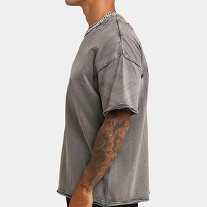 Camiseta Extra Grande de Alta Calidad para Hombre, Talla Personalizada, en Existencia, Hecha de Algodón y Poliéster, Cómoda, Transpirable, con Logotipo Personalizado - Product Image 3