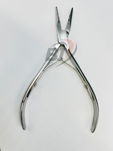 Pince d'extension de cheveux écologique en gros avec logo personnalisé I Tip Micro Ring Outils d'extension de cheveux en acier inoxydable pour microbilles - Product Image 3