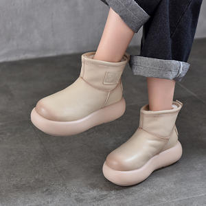 Bottes Western à enfiler pour femme, style cowboy, bottes décontractées pour femme, fermeture éclair arrière, bottes hautes pour femme, chaussures faciles à enfiler - Product Image 2