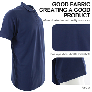 Polo de Golf bordado con logotipo personalizado de Color sólido en blanco, camiseta Polo de uniforme de personal, camiseta Polo de Golf personalizada Unisex para hombres - Product Image 2