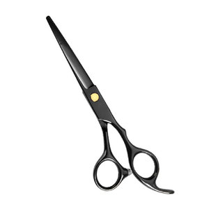 Ciseaux professionnels japonais en acier inoxydable Damas personnalisés marque privée beauté coupe de cheveux coiffeurs droits barbiers - Product Image 3