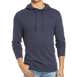Sudadera con Capucha de Felpa de Alta Calidad, Personalizada, con Hombros Caídos, para Hombre, 100% Algodón, Gruesa y Pesada para Invierno - Product Image 1