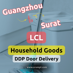 Envío de Mercancías LCL de Guangzhou a Surat, Entrega a Domicilio DDP - Product Image 2