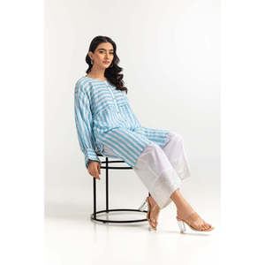 เสื้อเชิ้ตผ้าป๊อปลินเส้นด้ายฝ้ายย้อมสี GLS-24-26 - Product Image 3