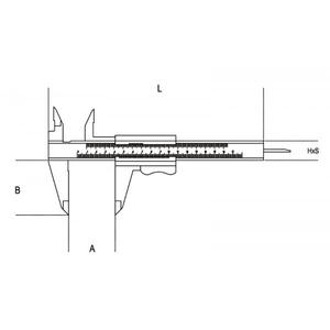 BETA Depth <b>Gauge</b> with Reading to 0.02 mm Accurate Product in <b>Gauges</b> Category - Product Image 2