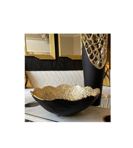 ชามเสิร์ฟเนื้อทองเหลืองขนาดใหญ่เหมาะสำหรับงานเลี้ยงของชุมชนในงานพบปะสังสรรค์ตามวัฒนธรรมวัดหรืองานรื่นเริงในบ้าน - Product Image 1