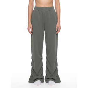 Pantalones Deportivos de Felpa para Mujer, Estilo Vintage, con Efecto Arrugado, Cómodos y Acogedores - Product Image 3