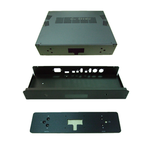 Caja de amplificador de Metal Industrial para estampado de chapa NCT Acero inoxidable Aluminio Acero al carbono Acero galvanizado Marca personalizada - Product Image 4